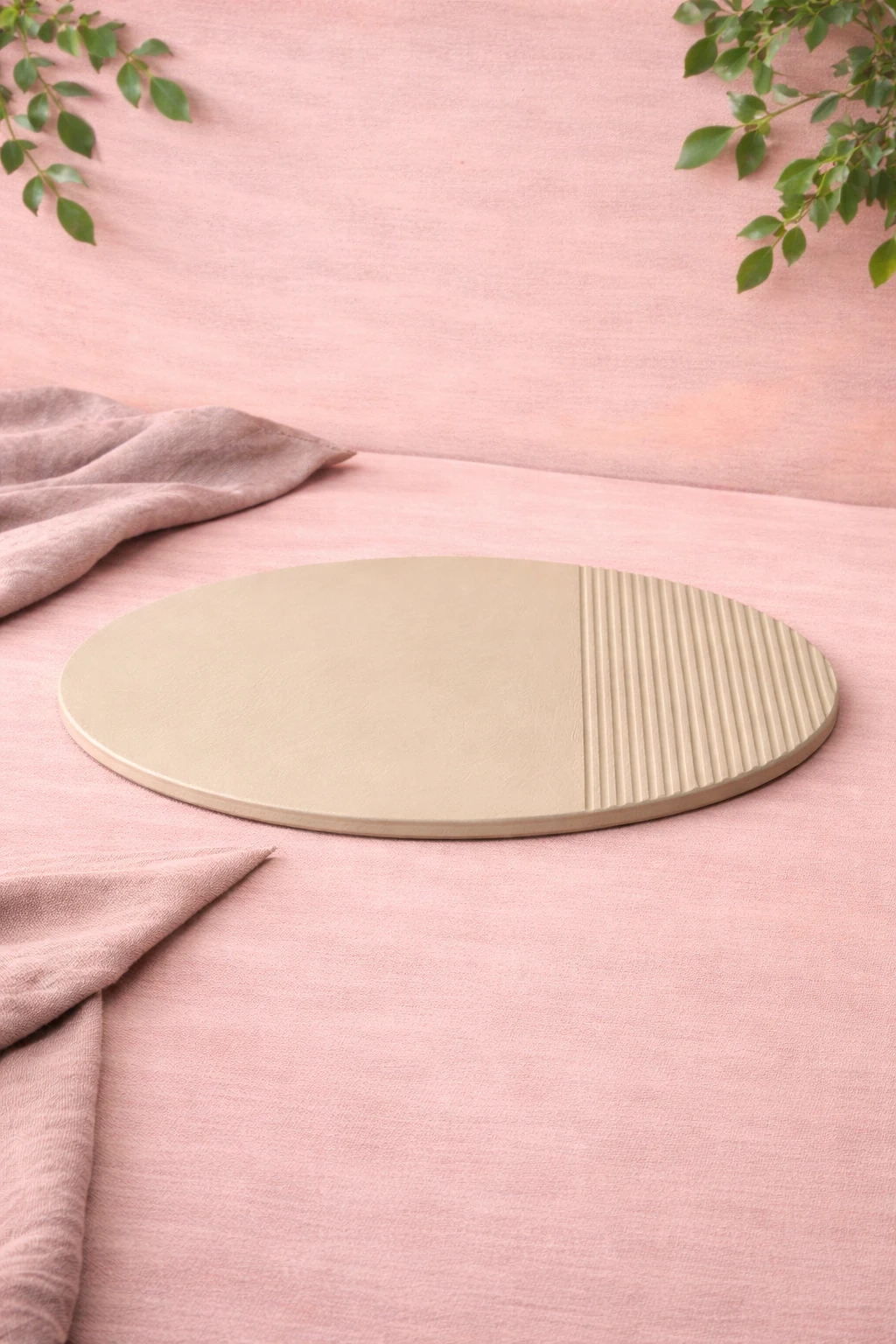 BAJAPLATOS CONCRETO BEIGE TABLESCAPE