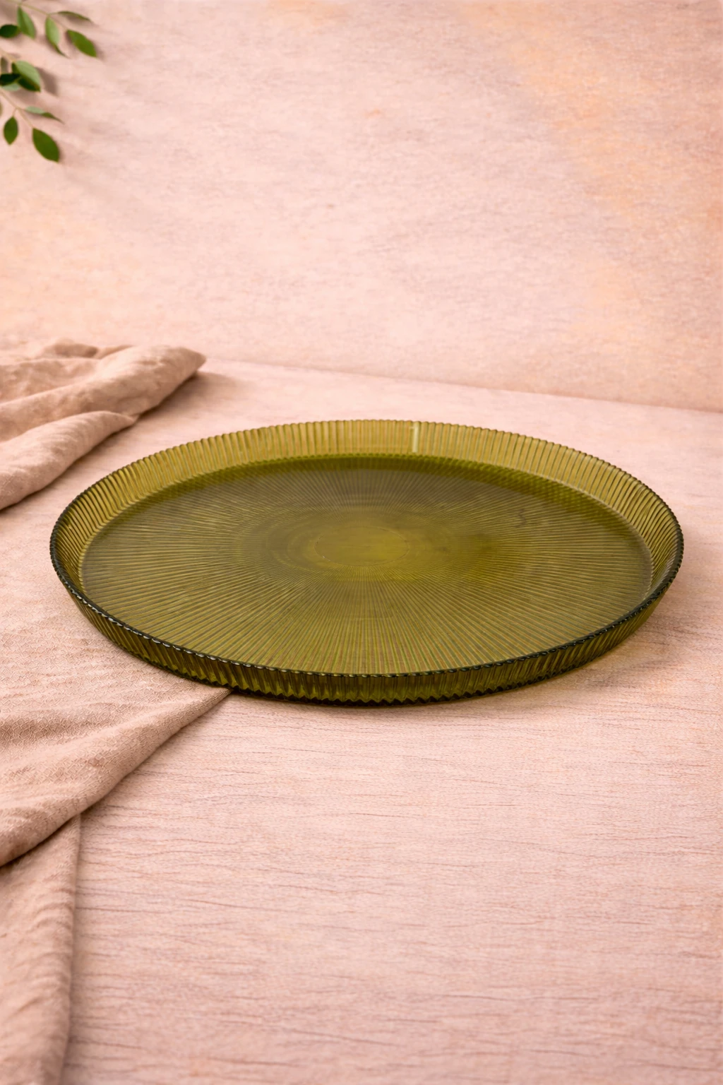 BAJAPLATOS VIDRIO VERDE TABLESCAPE