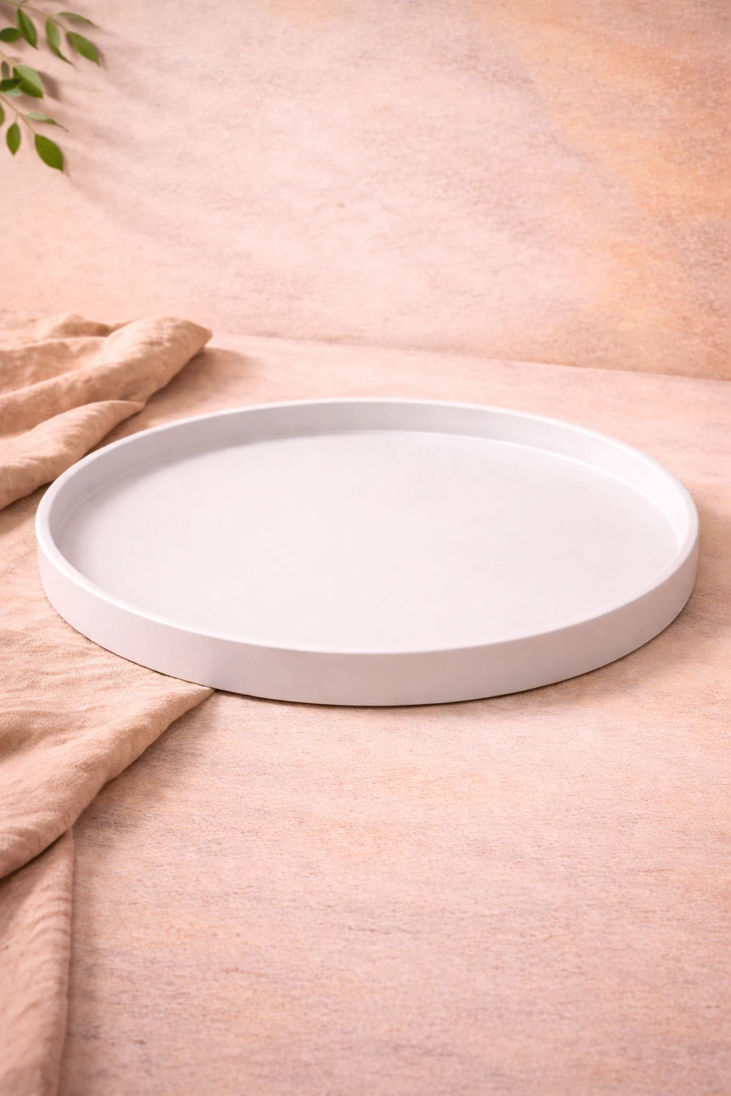 BAJAPLATOS BLANCO CONCRETO TABLESCAPE