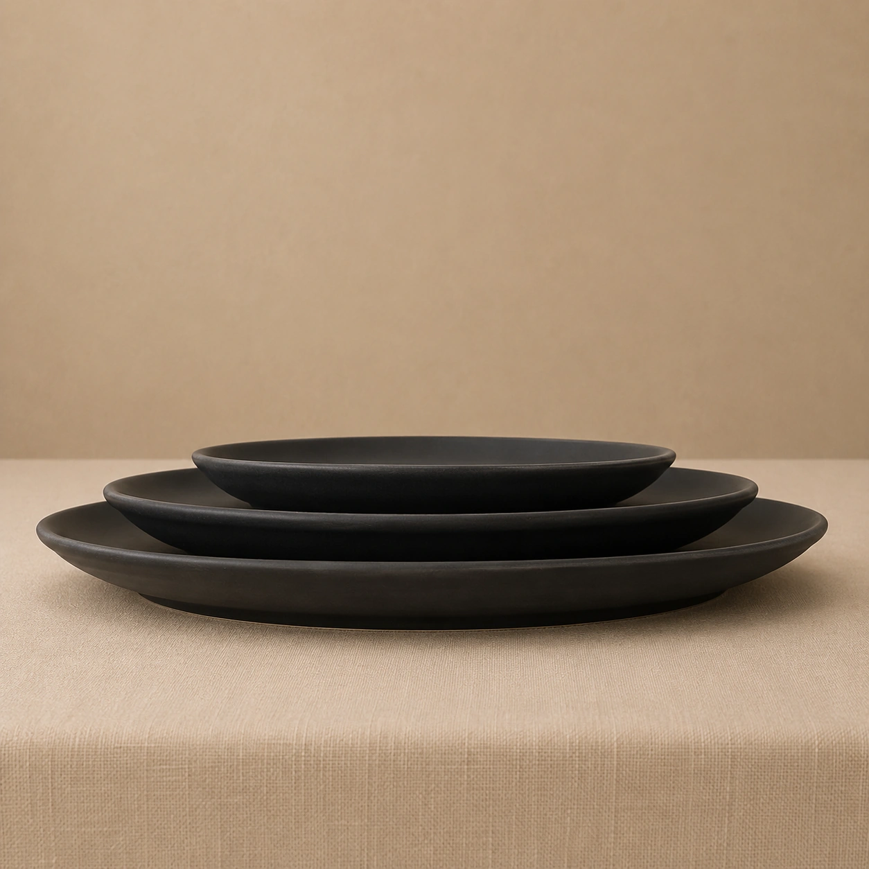 Set Charcoal Tablescape Guatemala