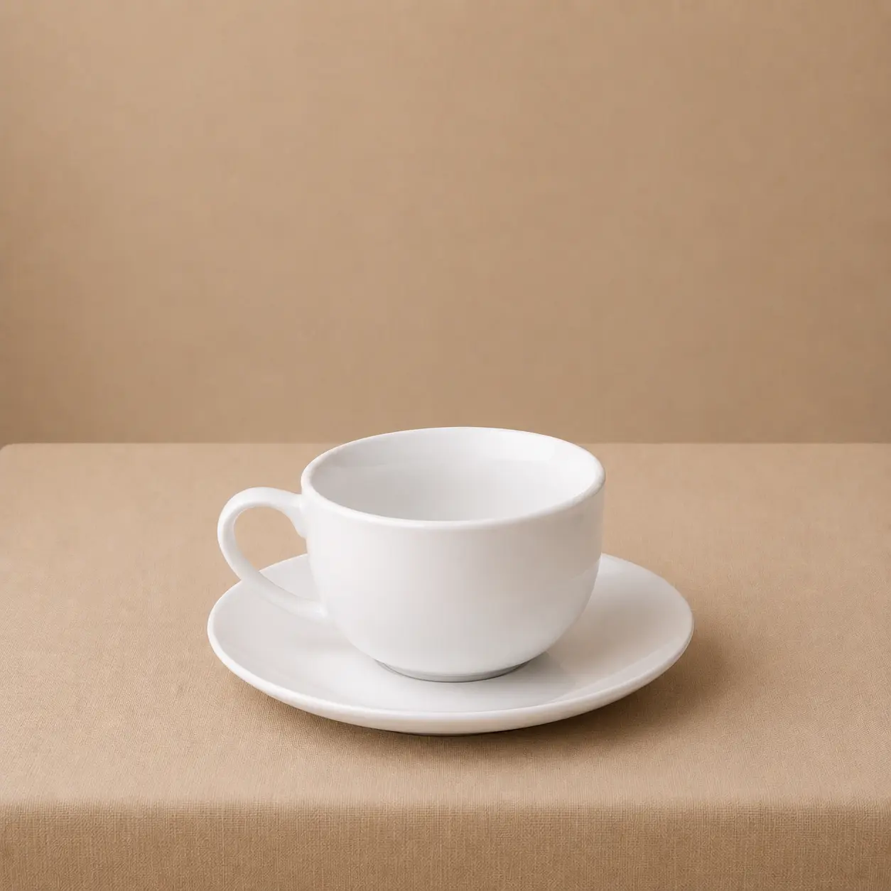 Set de taza blanca para cafe tablescape Guatemala