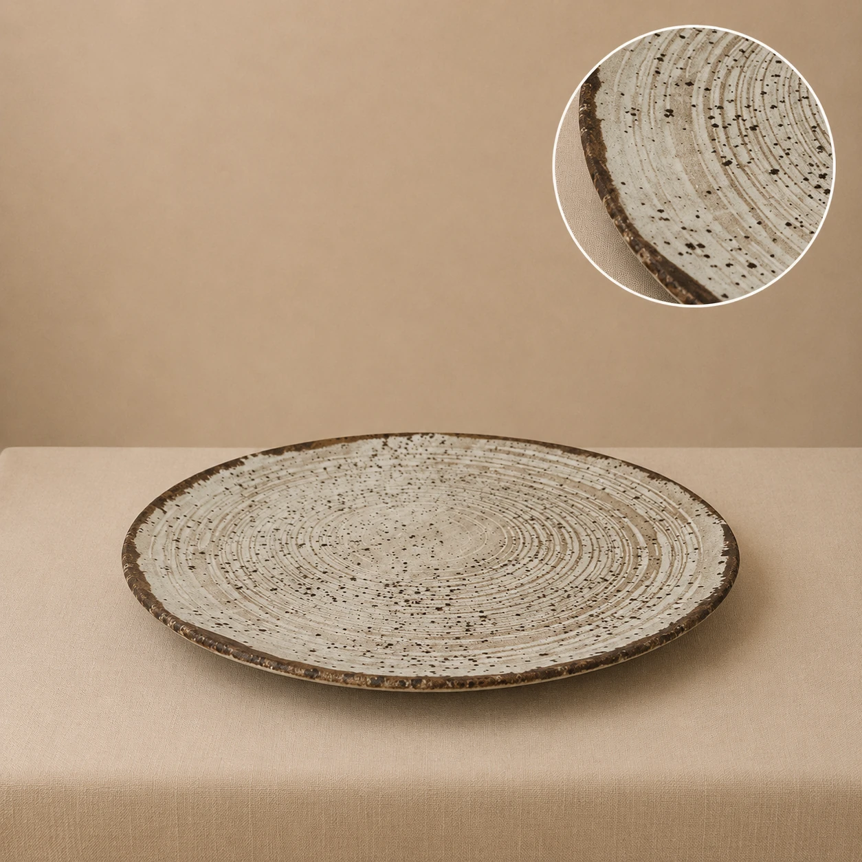 Plato entrada white granite tablescape Guatemala