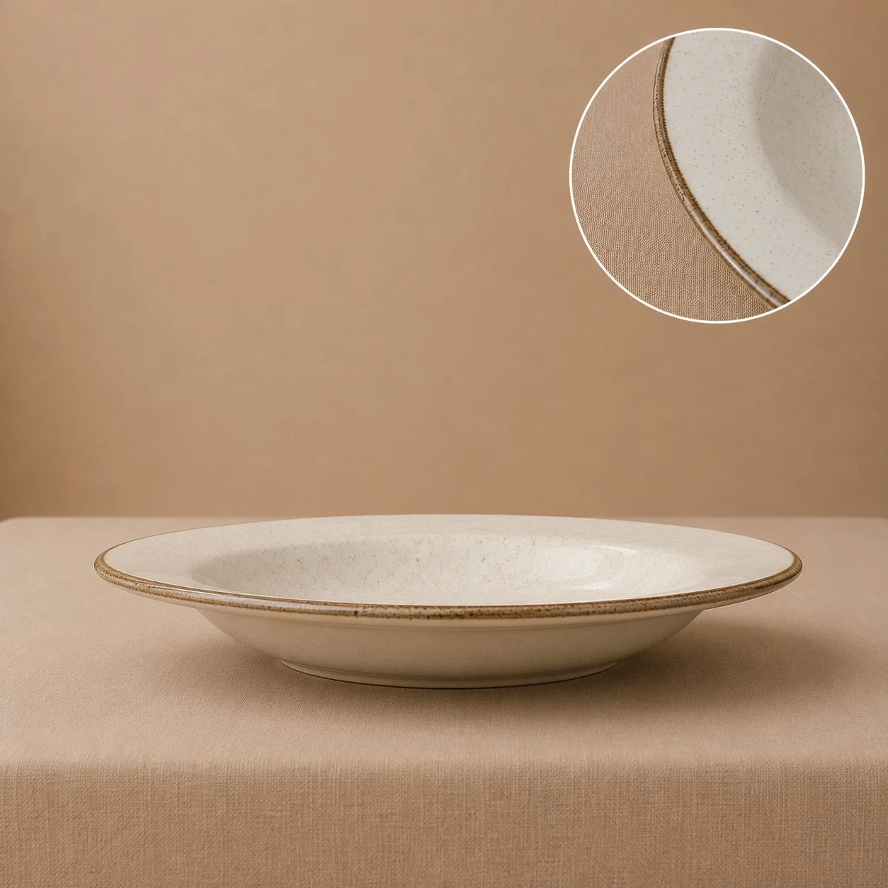 plato semi hondo vintage granite tablescape guatemala